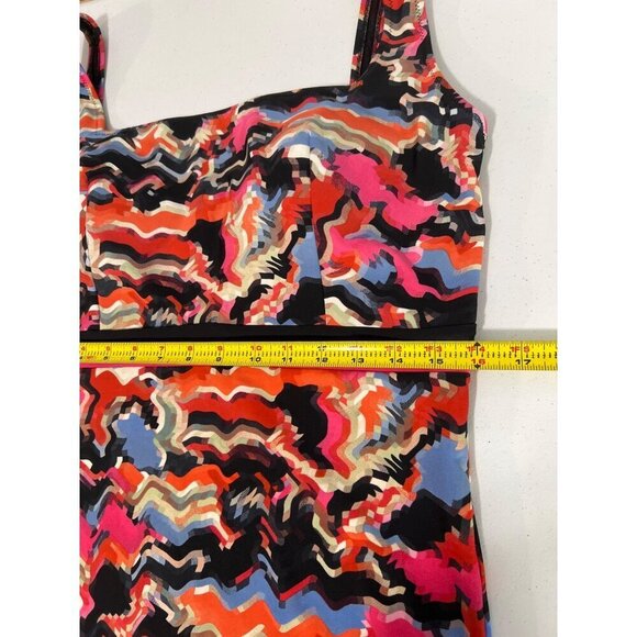 Gottex Multicolor Swim Top Size 16 Tankini - Picture 6 of 8